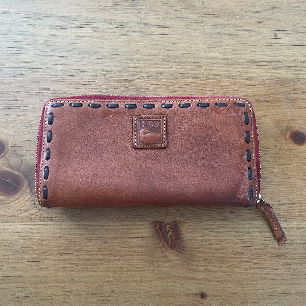 Dooney & Bourke Florentine Large Zip Around Wallet